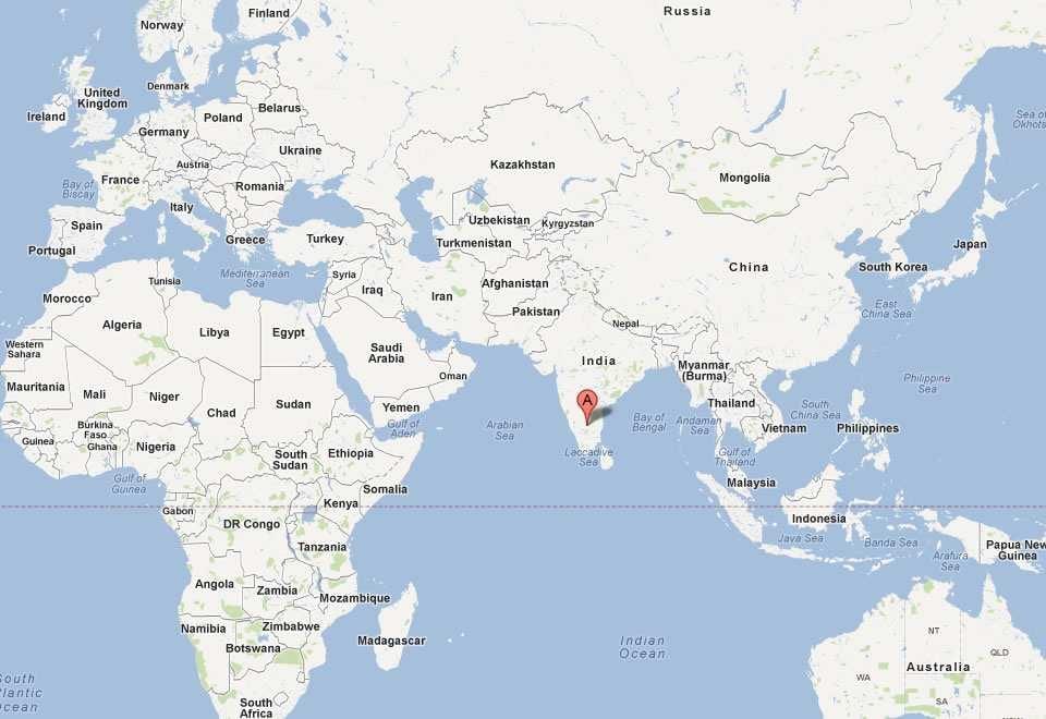 India. kgm ในโลกแผนที่